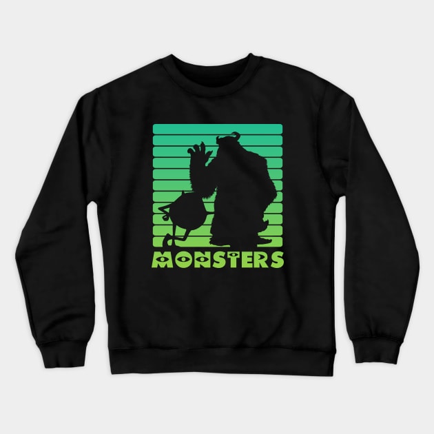 Mike And Sulley Crewneck Sweatshirt by NotoriousMedia